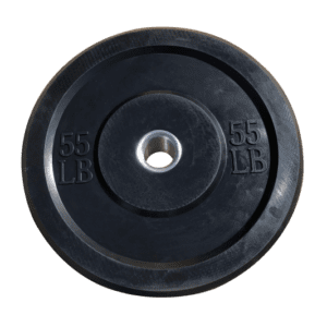 A Rubber Bumper Plate on a black background.