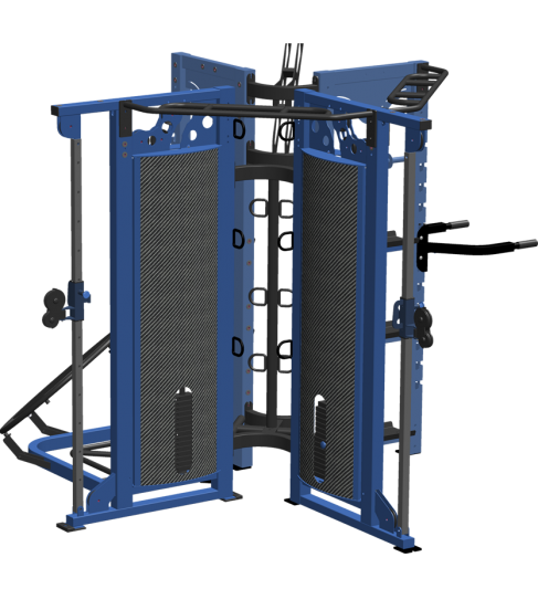 An Equalizer 4 gym machine with a door on it.
