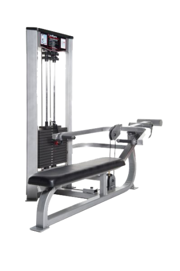 A RAPTOR P-1050 Horizontal Bench Press with a bench on it.