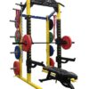 A Trainer Equipment Machine With Weights