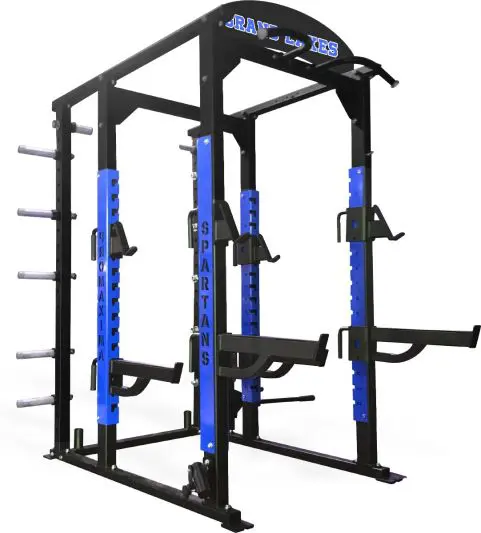 PL 865 Deluxe Full Power Rack Blue and Black Color