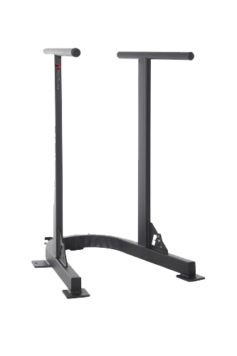 A PLR-487 Single Dip Stand on a black background.