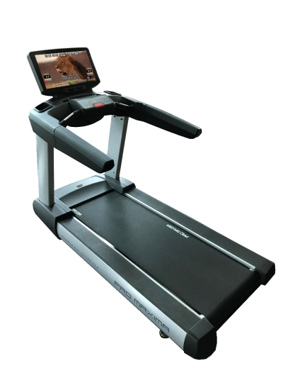 A Treadmill With a Display Screen