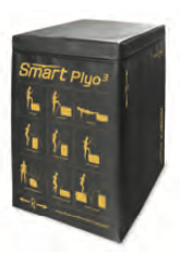 A Smart Poly Cube Box on a White Background