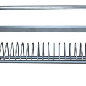 A SP-680 3-Tier Accessory Rack with several racks on it.