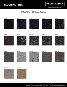 PM-Tile 1-Inch Pro TPR - 17 Color